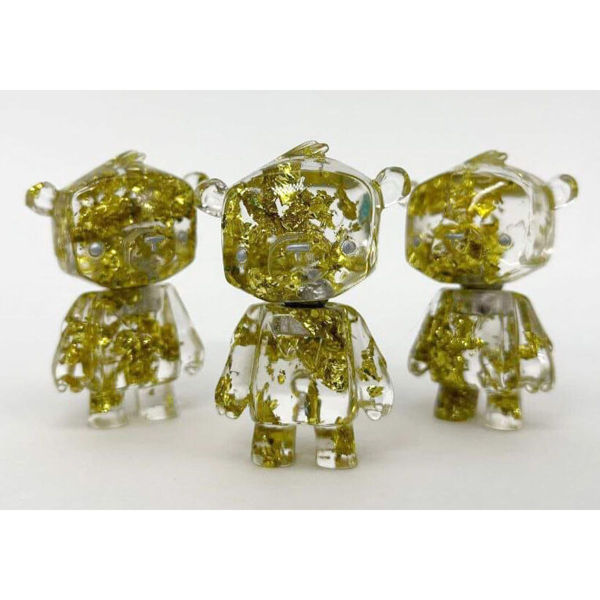 Gold Flaked Mini Kuma Cubs