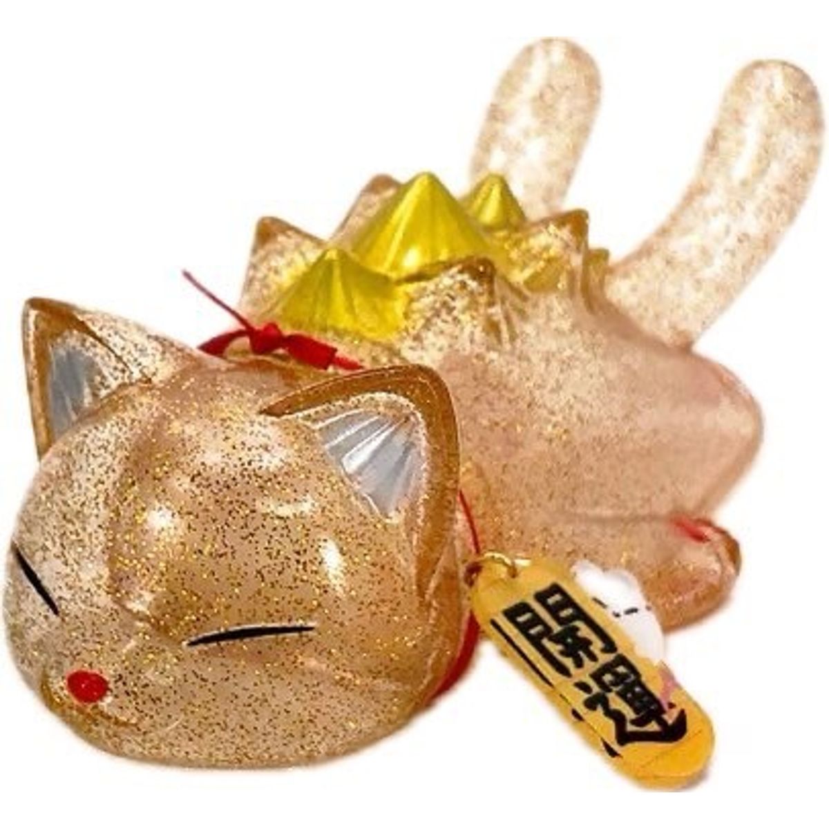 Gold Glitter Rat Sleeping Negora