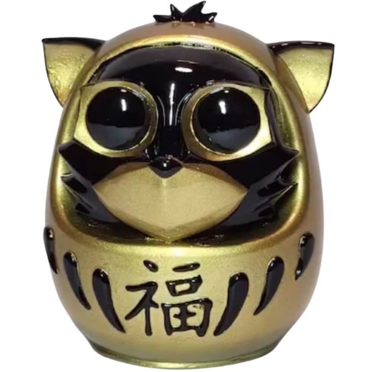 Gold Goyo Daruma by BeRo's Way