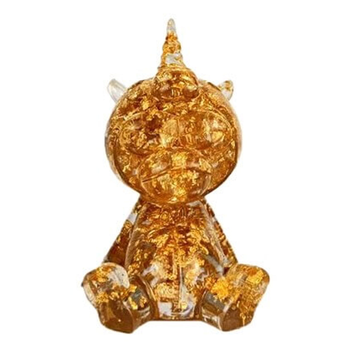 Gold Grunky Unicorn
