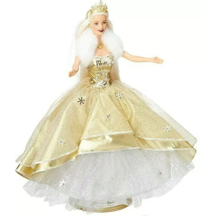 Gold Hallmark Celebration 2000 Barbie by Mattel