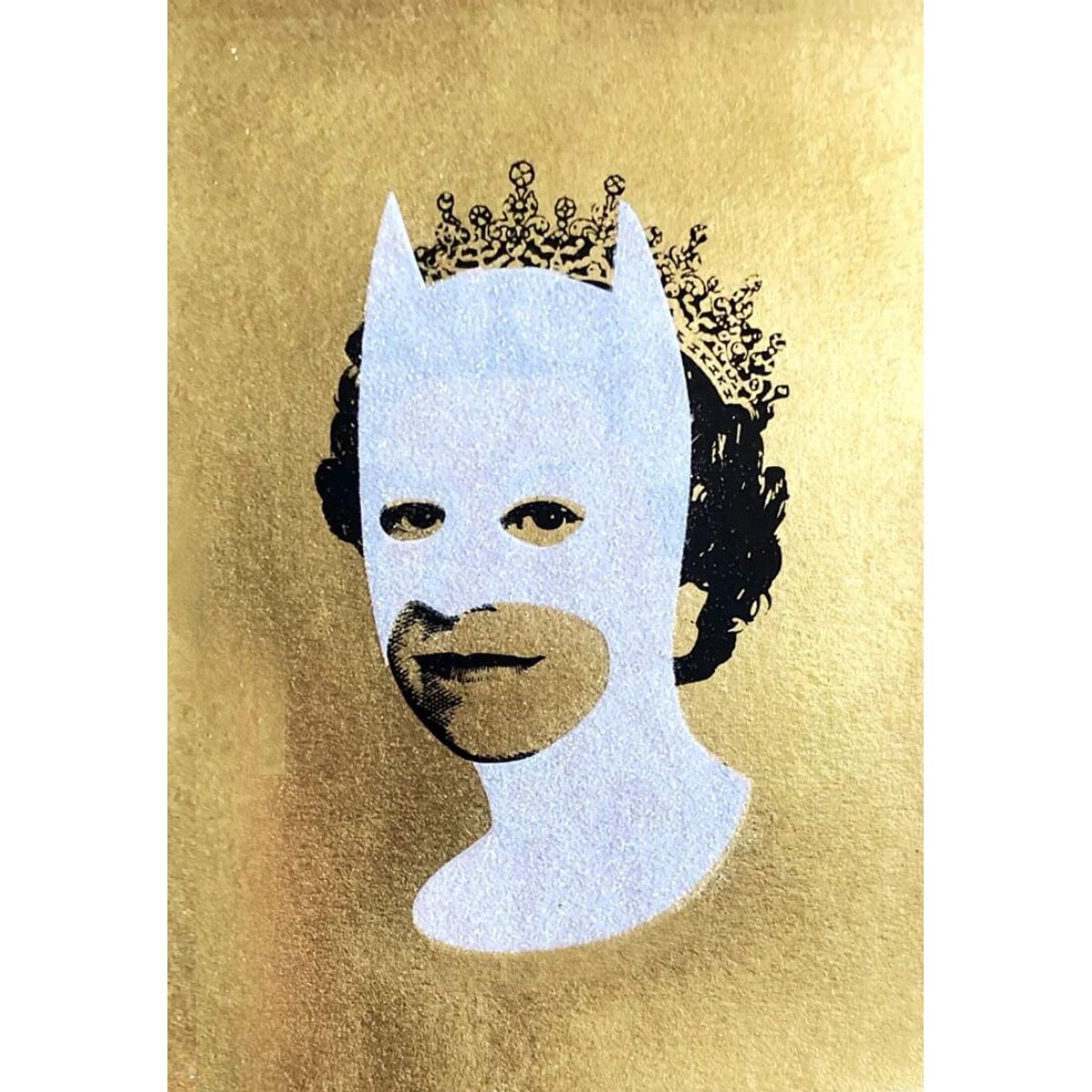 Gold Leaf and Diamond Glitter 