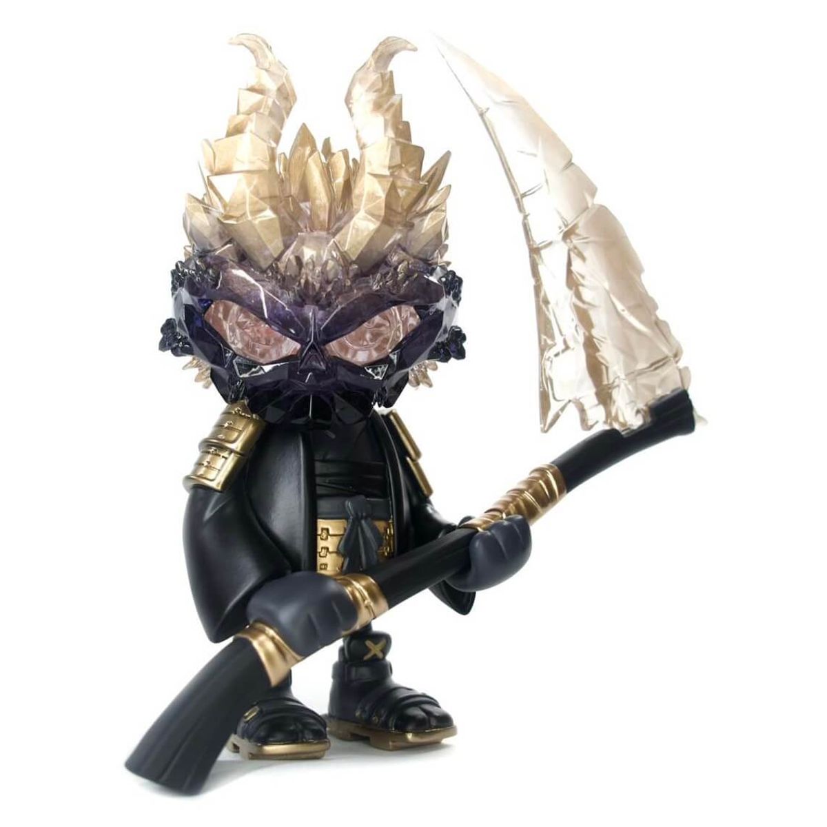 Gold Obsidian Ice Demon