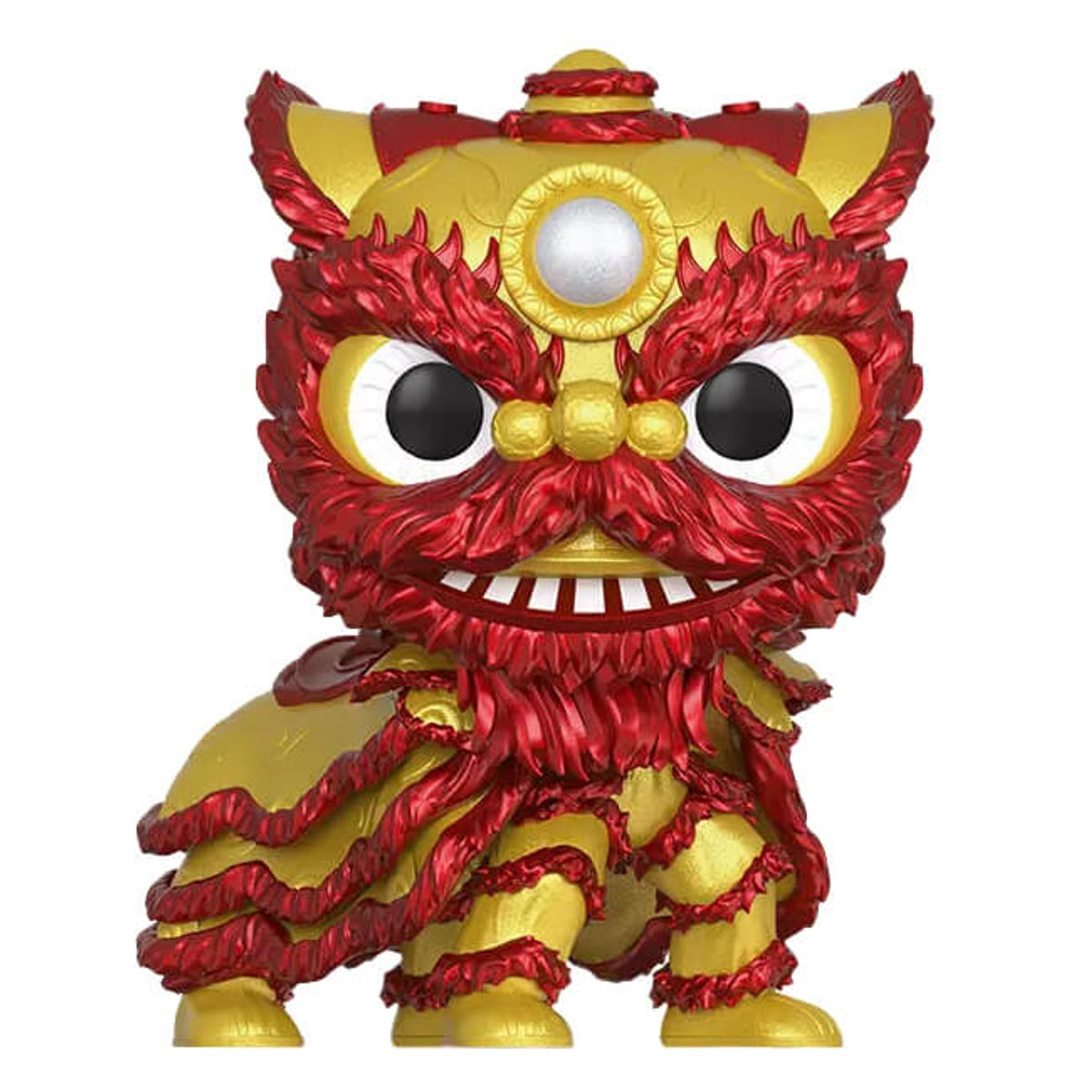 6" Red/Gold Wu Shi : China Traditions [149]