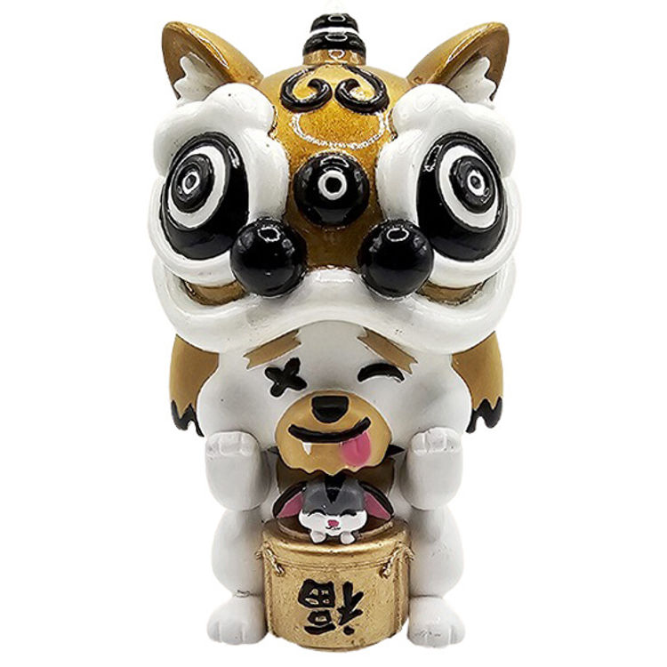 Golden Lion Dance Inu-man by BeRo's Way