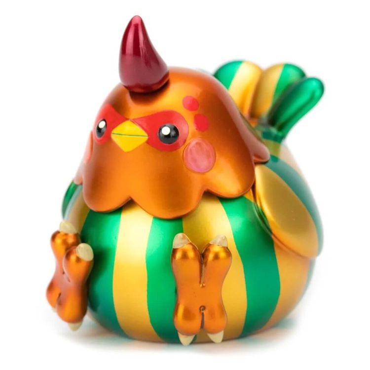 Golden Watermelon Bandit Ball Ball Bird by 78JO (Sunny Tam)