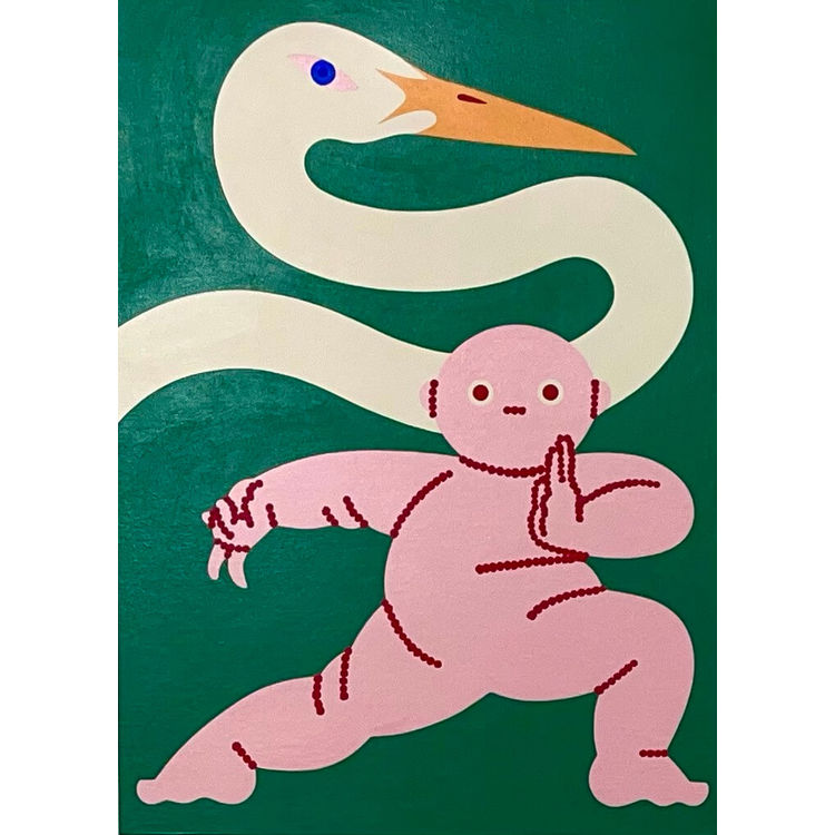 Goose Dance by Mameko Maeda