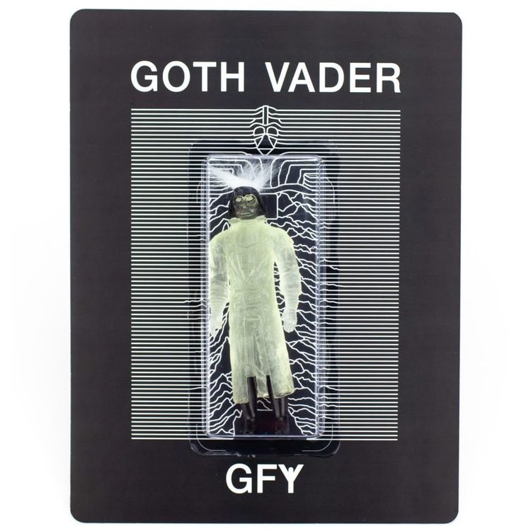 Goth Vader Blue Glow Edition by Good For You Toys