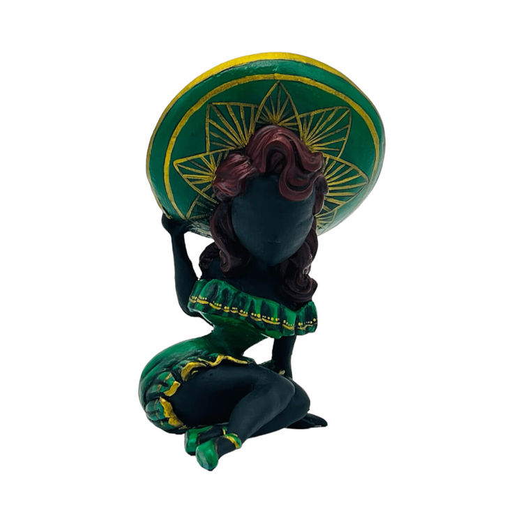 Gracue Charra Green by Priscilla Marquez aka PriscillasArte 