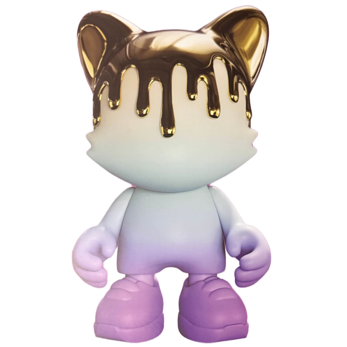 Gradient Purple Gold Drip UberJanky