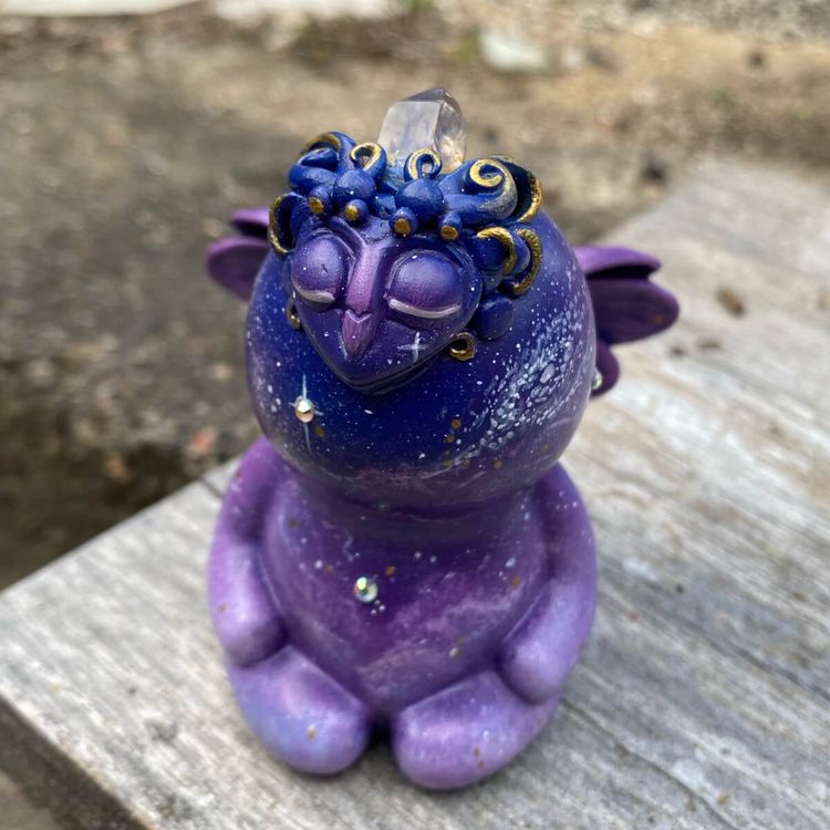 Grand JujuOwl Astro Angel by JujuOwls
