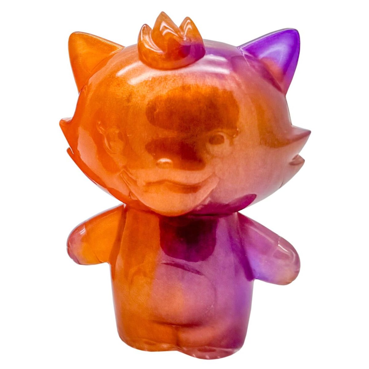 Grandpa Baby Cat Resin Electric Paws