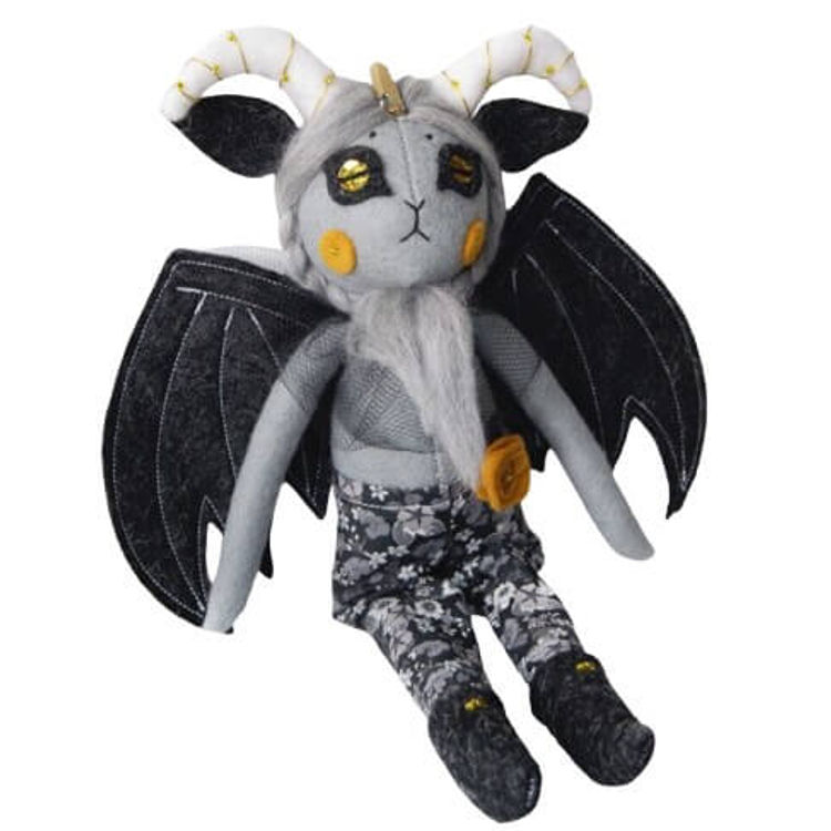 Gray Baphomet by Nightly Made (Megan Mahfoud)