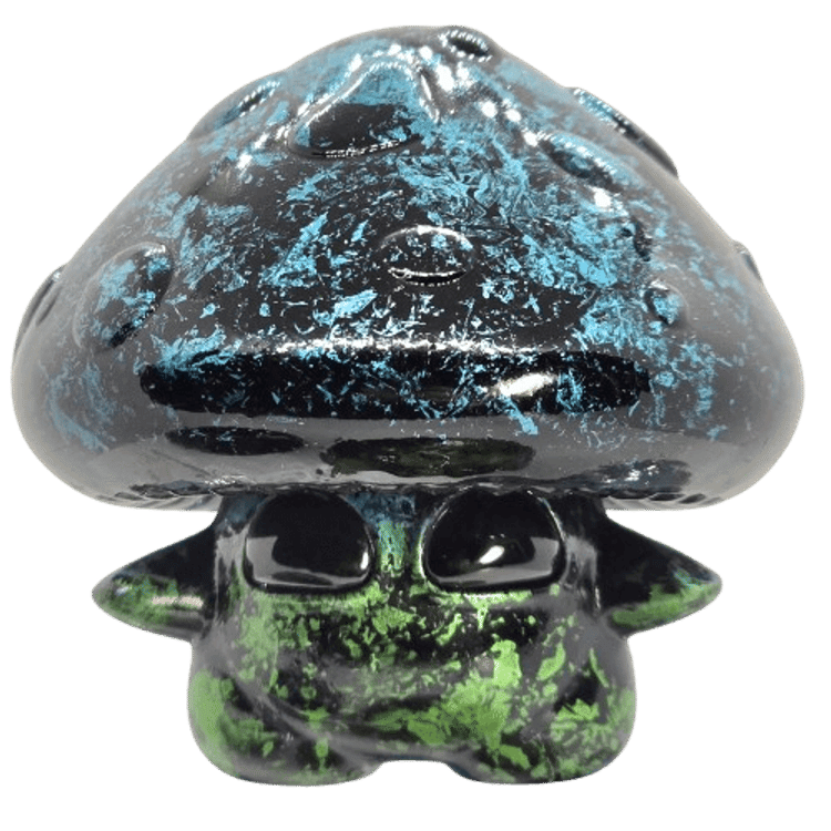 Medium Metallic Marbled Spore (Blue/Green) by Neffs_Nexus