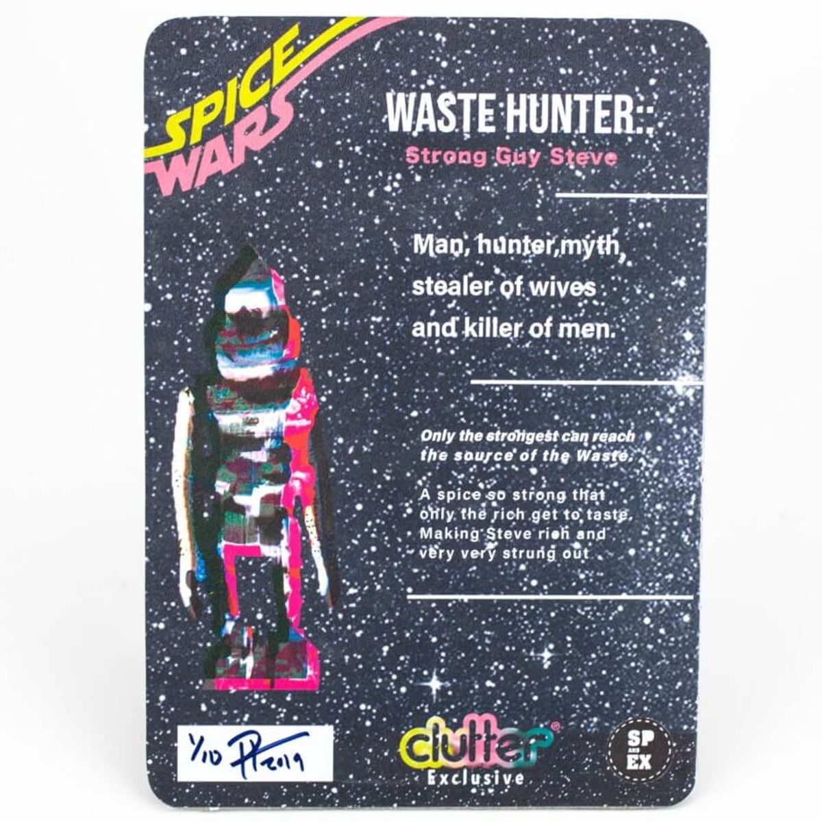 Waste Hunter :: Strong Guy Steve (Blue/Green) 