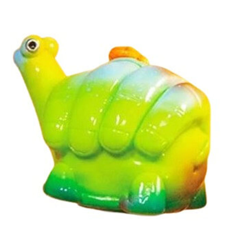 Fluorescent Green/Green by Choking Toy