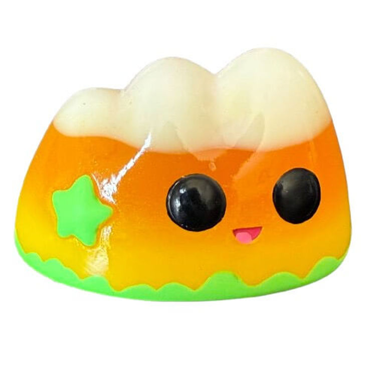 Frankie Mountain - Candy Corn w/Green by Ghost Fox Toys