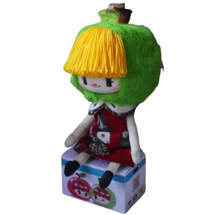 Green Apple Doll by Pandaeyes Handmade