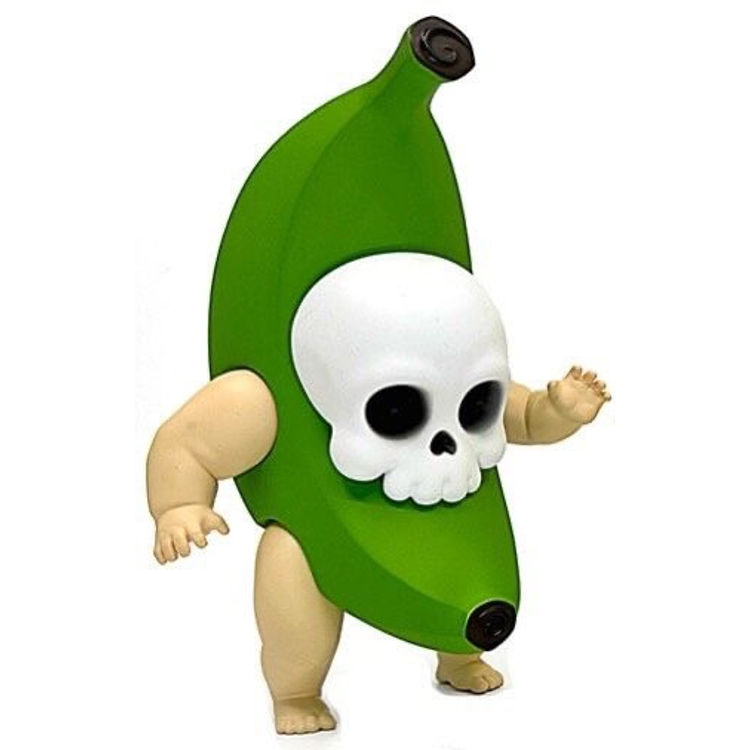 Green Baby Skull Banana Baby by Hand Candy Toys