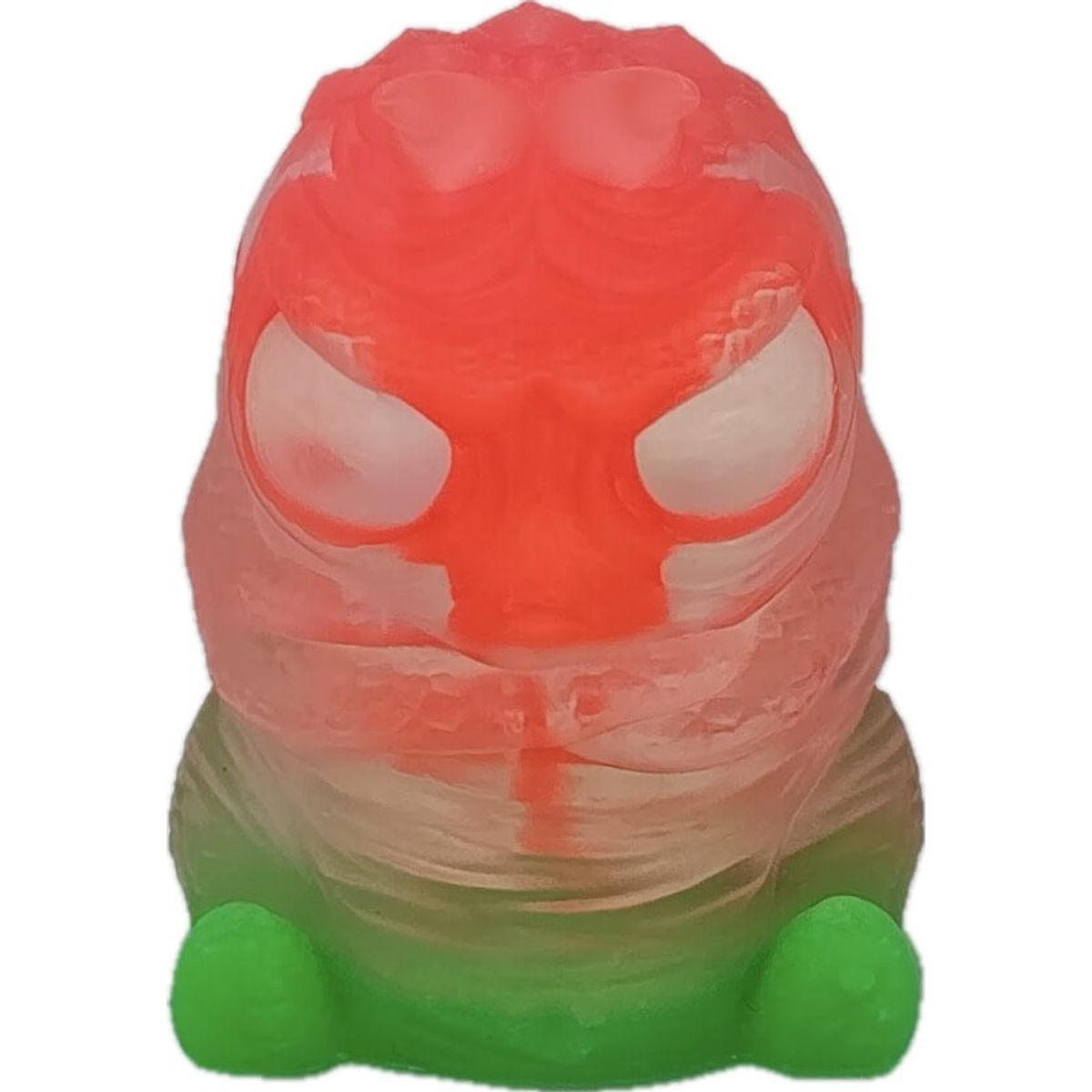 Coral Skelly/Green Bottom - Double Cast Gus