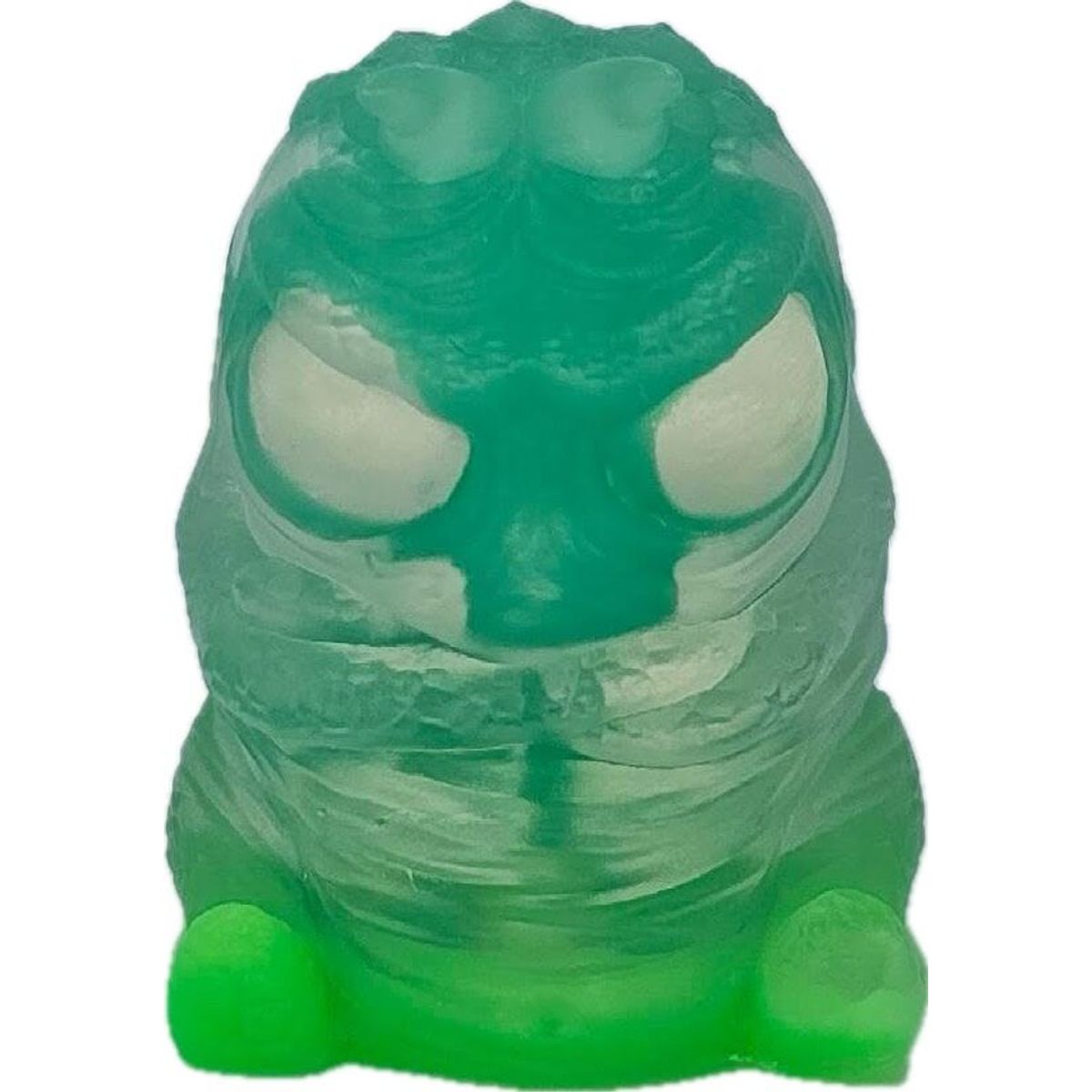 Green to Aqua Skelly/Green Bottom - Double Cast Gus