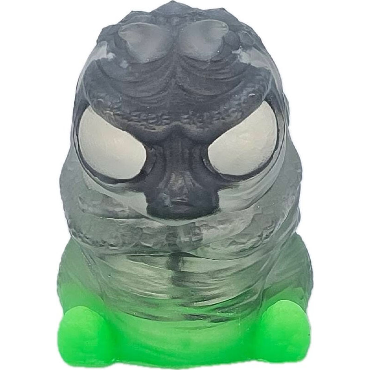 Black Skelly/Green Bottom - Double Cast Gus