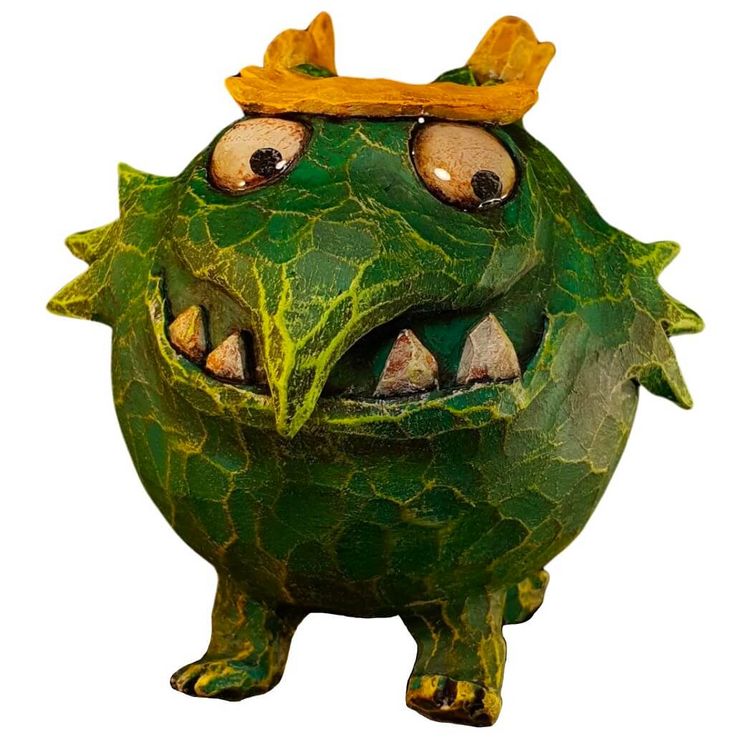 Green Chomp Chomp #1 by Little Good Thing