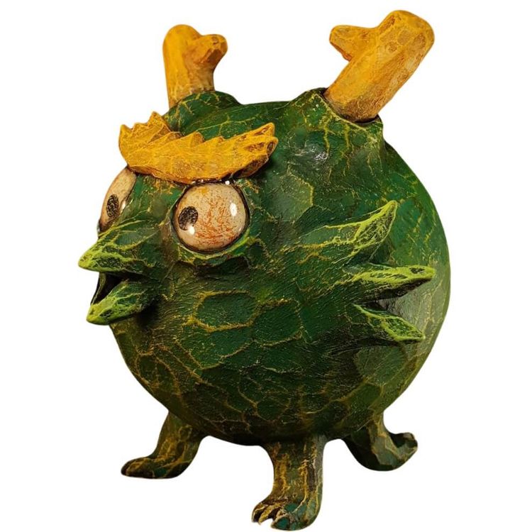 Green Chomp Chomp #4 by Little Good Thing