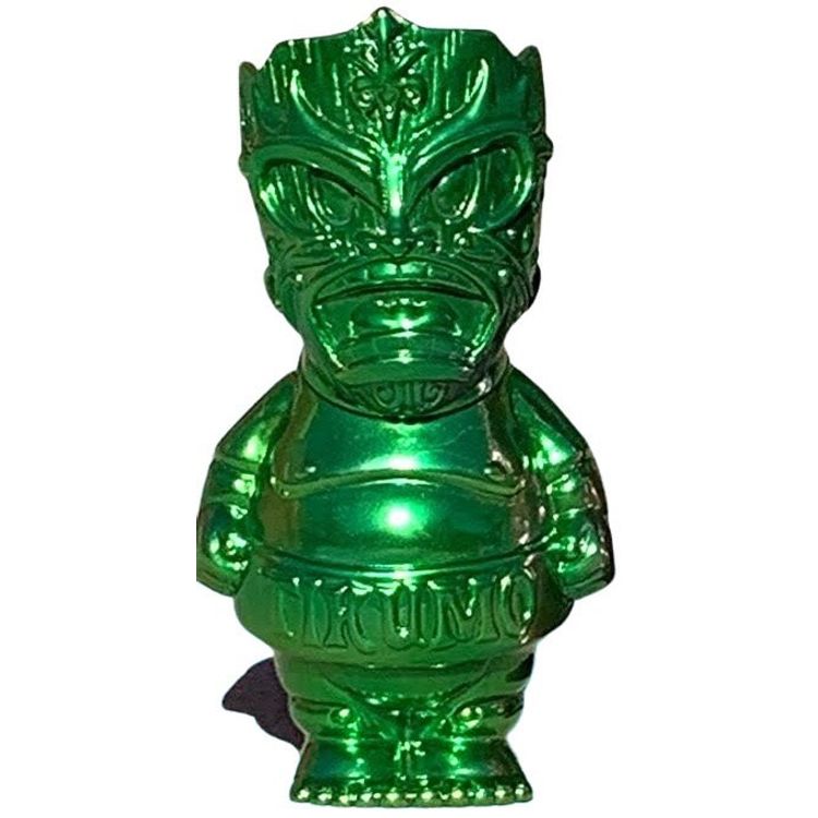 Green Chrome Tikumo Super Tiki Sumo :  Valentine Colorway by Gerald Okamura