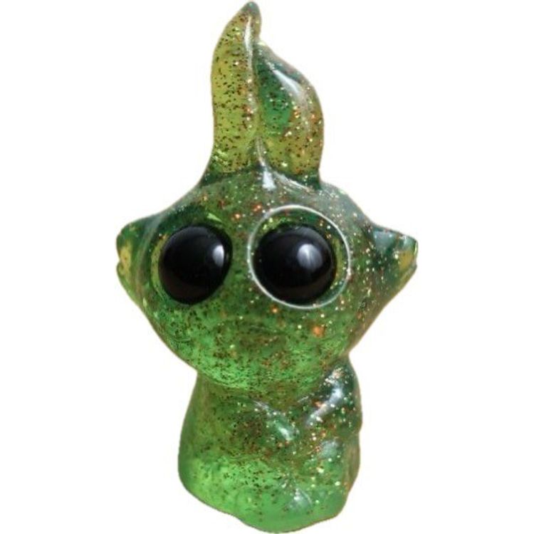 Green Glitter Bugbite by Chris Ryniak