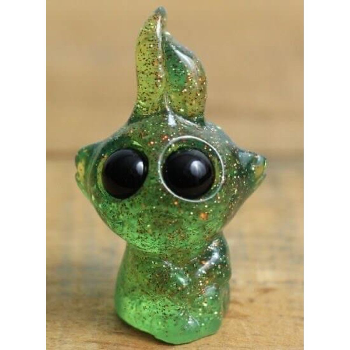 Green Glitter Bugbite