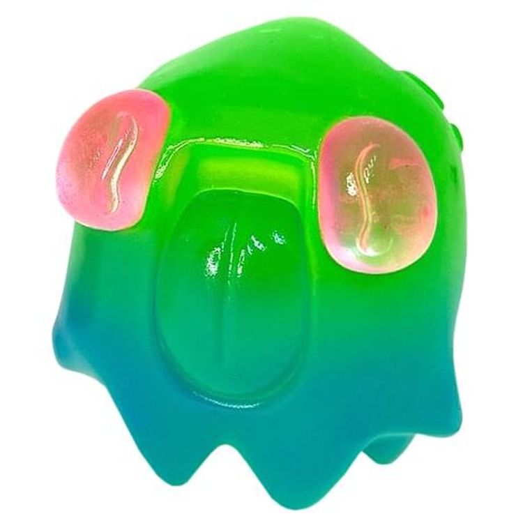 Green Hand Pour Ghost Gang Resin by Nicky Davis 