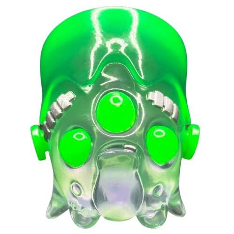 Transluscent Purple/Green Marble: Franken Glorble by Fixed Temple Toys