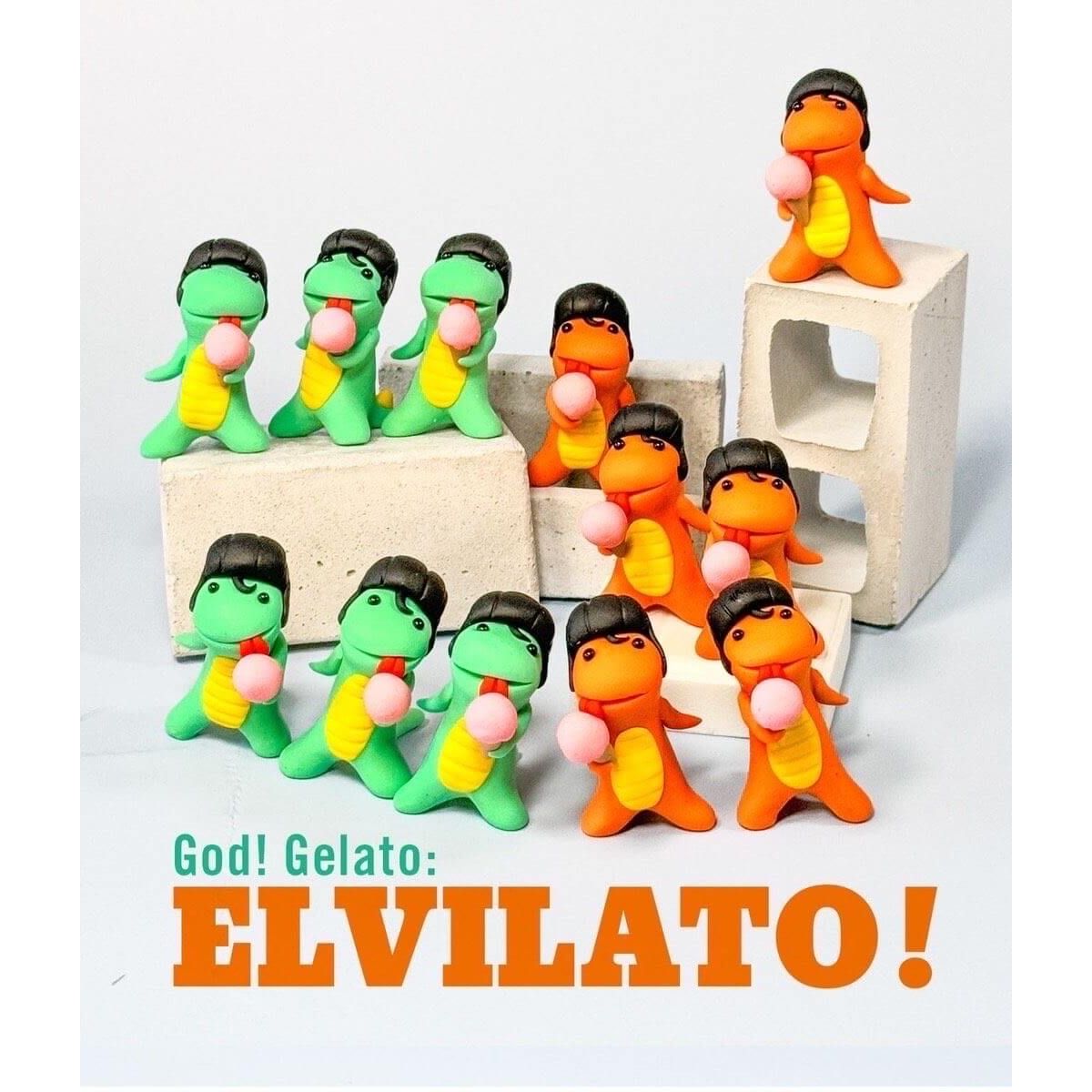 Green Mini God! Gelato: Elvilato!