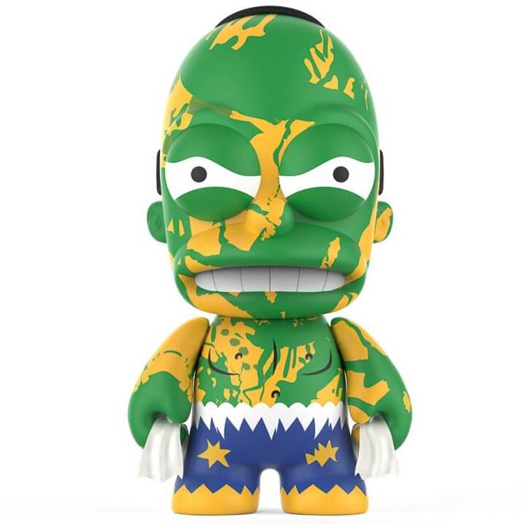 Green Monster Homer by Matt Groening