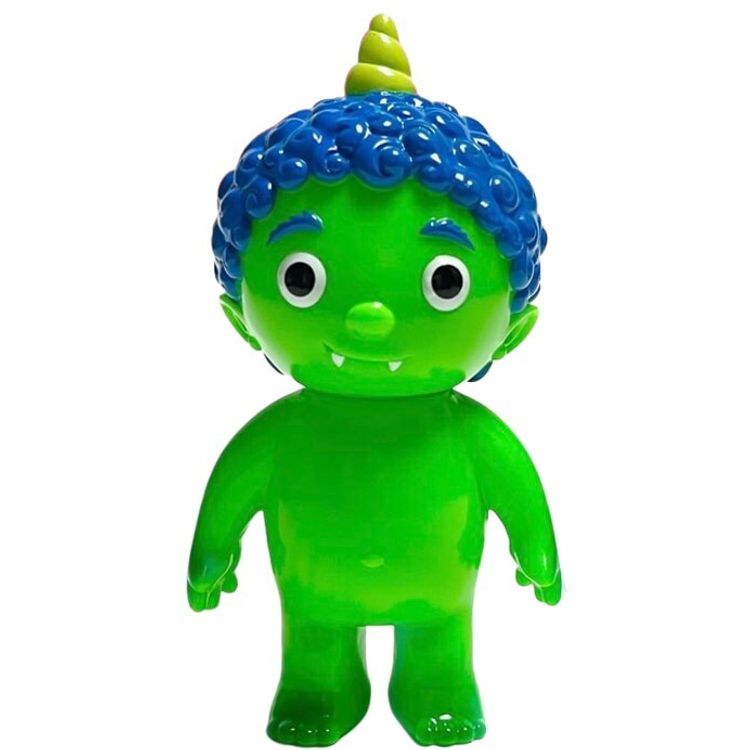 Green Oni Kid by Cometdebris (Koji Harmon)