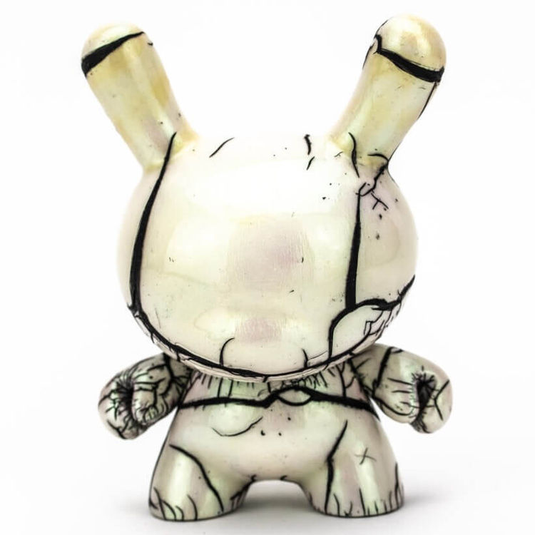 Green Pearl – 5″ Dunny (white Iridescent) by NapTimeNoah
