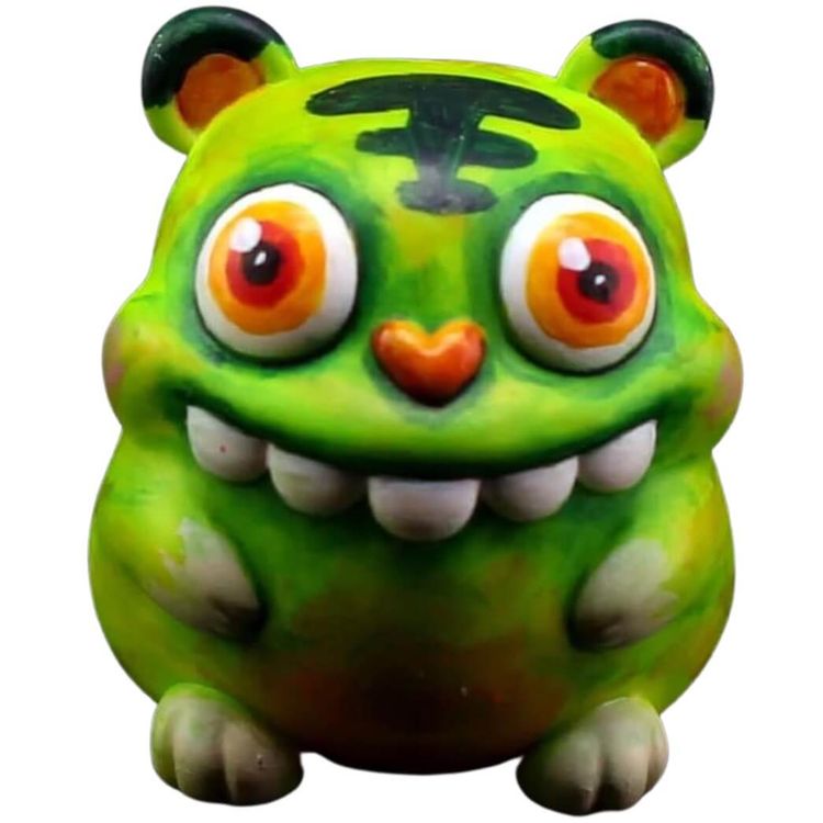 Green Radiant Tiger by Sean Lee