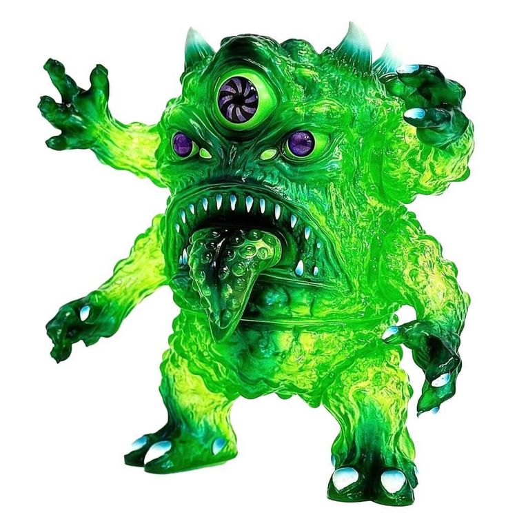 Green Slime Rancid (Purple Eyes) by chokehazrd