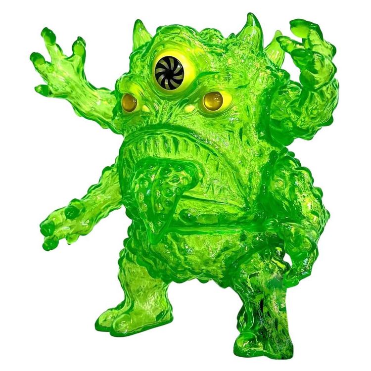 Green Slime Rancid (Yellow Eyes) by chokehazrd