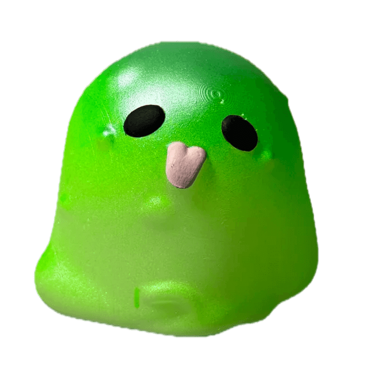 Green Slime Small (Black Eyes)