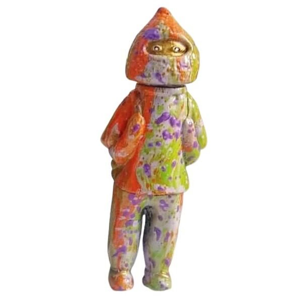 Orange/Purple/Green Splatter