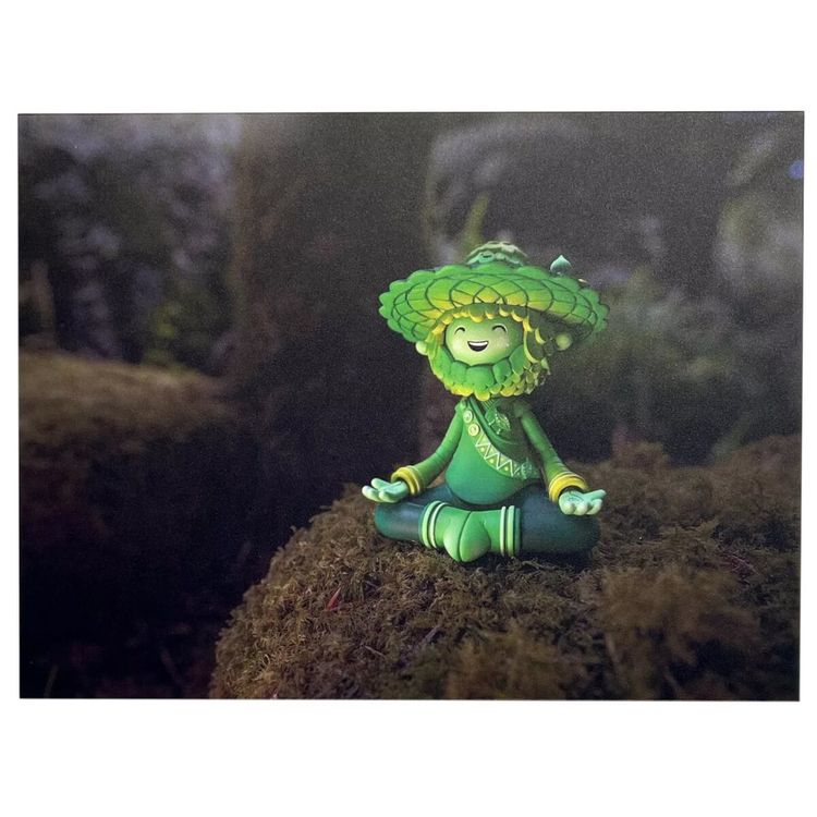 Green Wizard Photo Print by Miss Muju