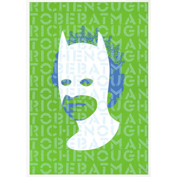 Green Words Over A3 by Heath Kane