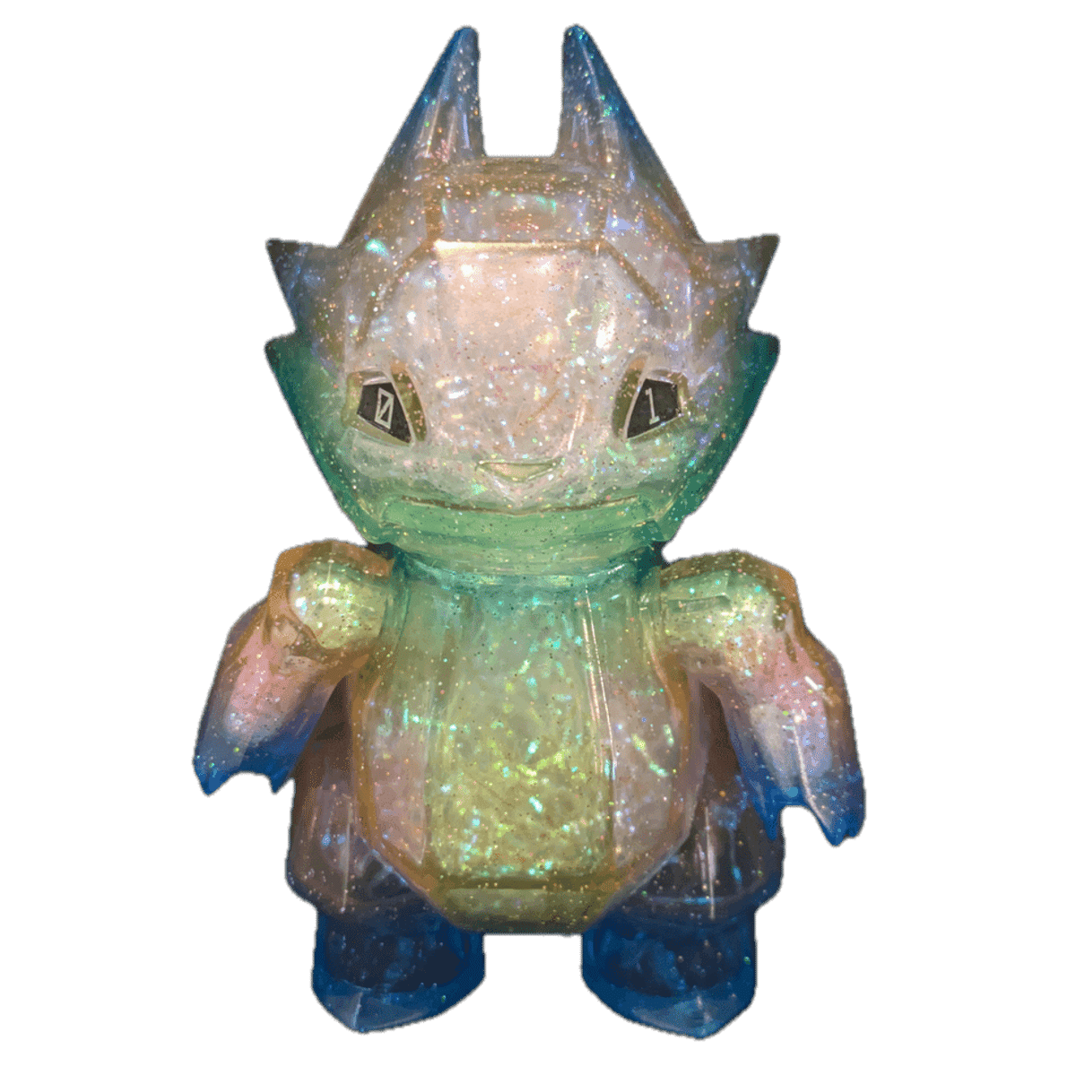 Clear Gold/Blue/Purple/Green with  Lame