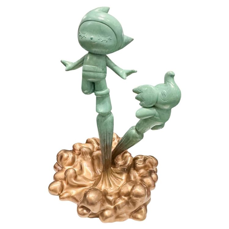 Greenie & Elfie Let's Ride Jade Bronze by Too Natthapong