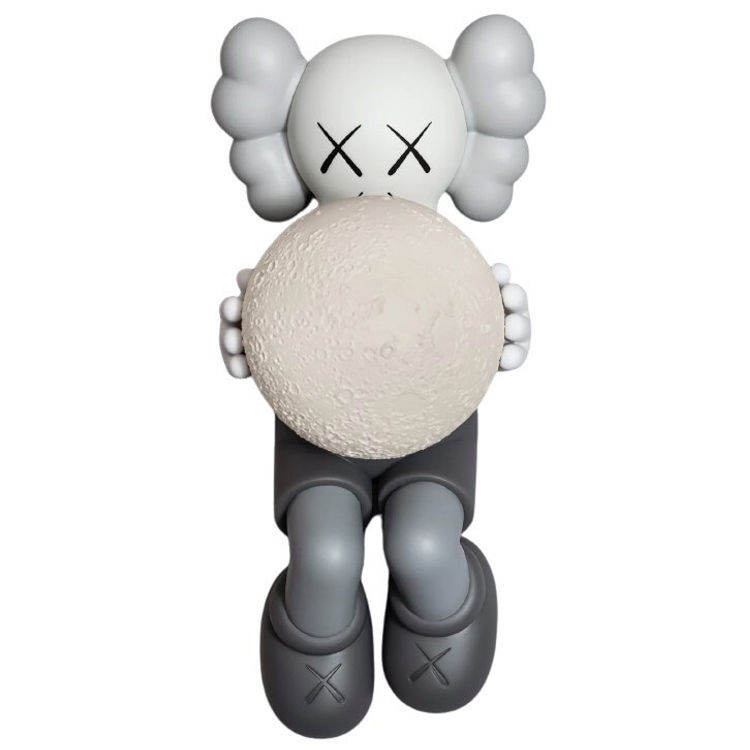 Grey Kaws Holiday Shanghai by Kaws (Brian Donnelly)