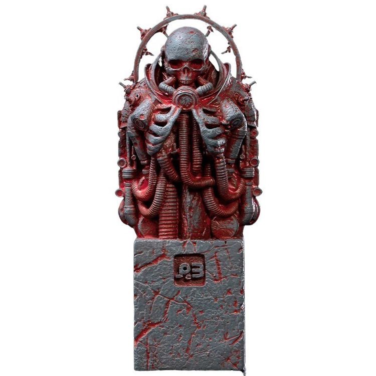 Grey Rust : The Statue by Pascal Blanché