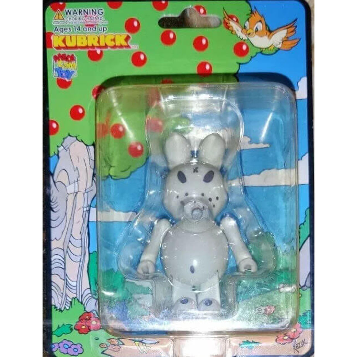 Grey Smoking Bunny Kubrick