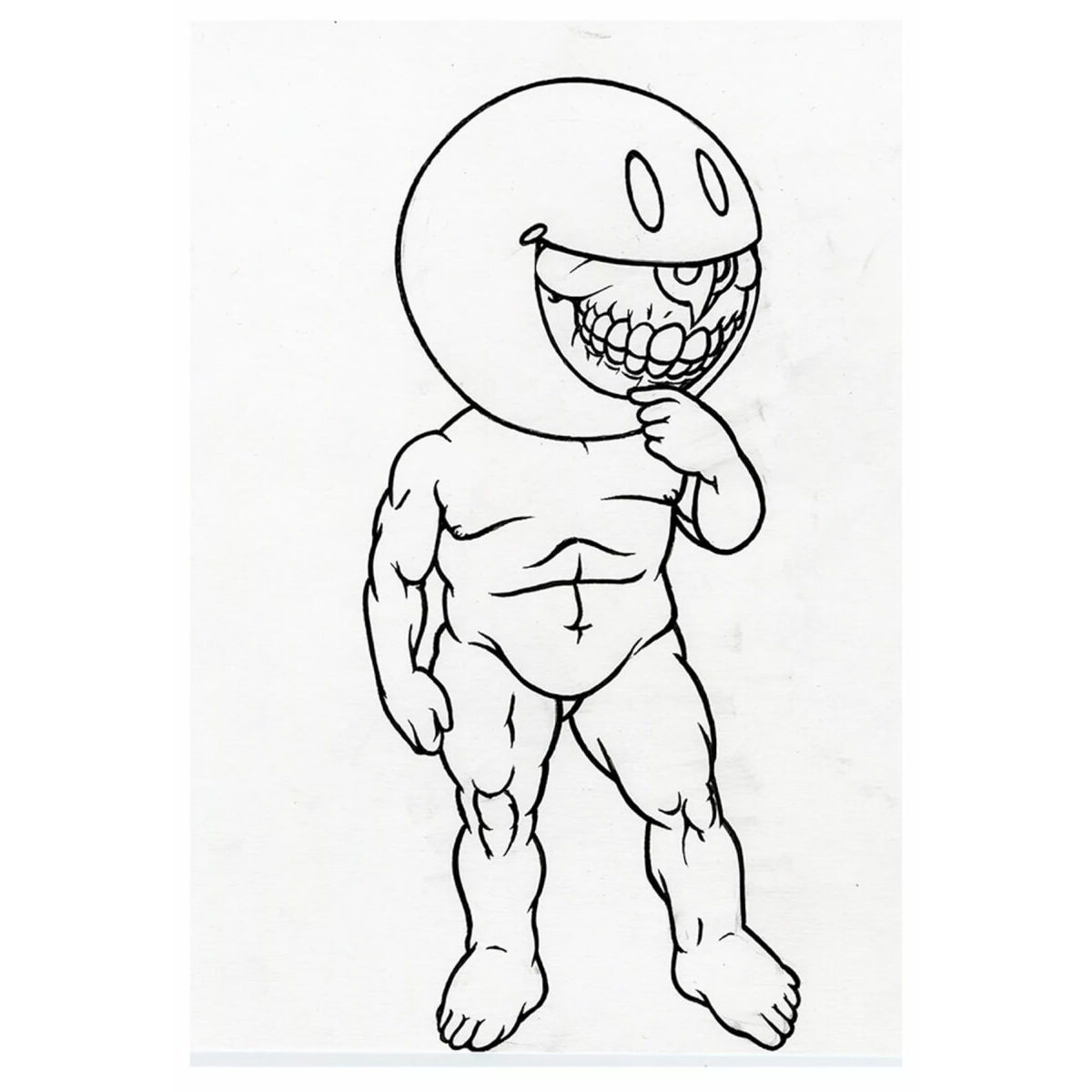 Grin David (Drawing)